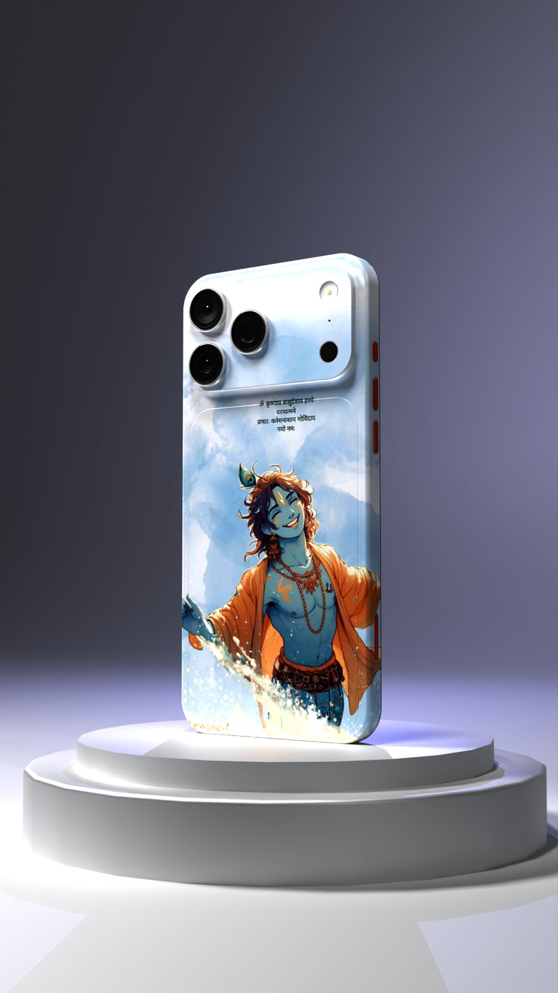 Divine Lord Krishna Mobile Skin