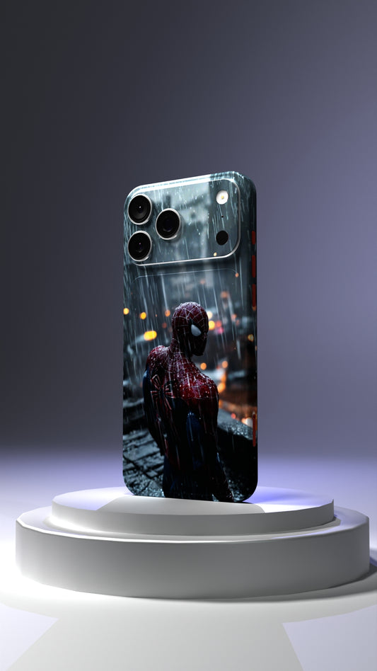 Spiderman "Rainy City" Mobile Skin