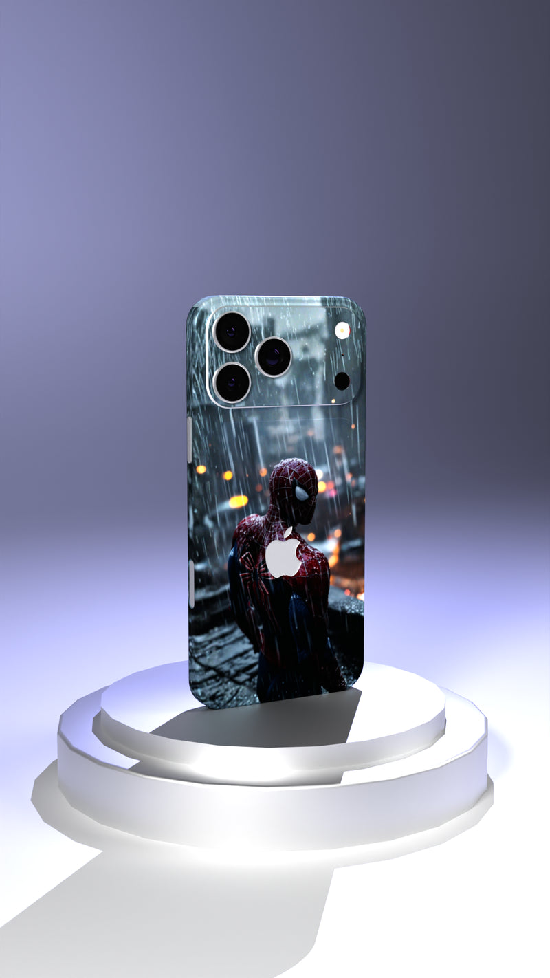 Spiderman "Rainy City" Mobile Skin