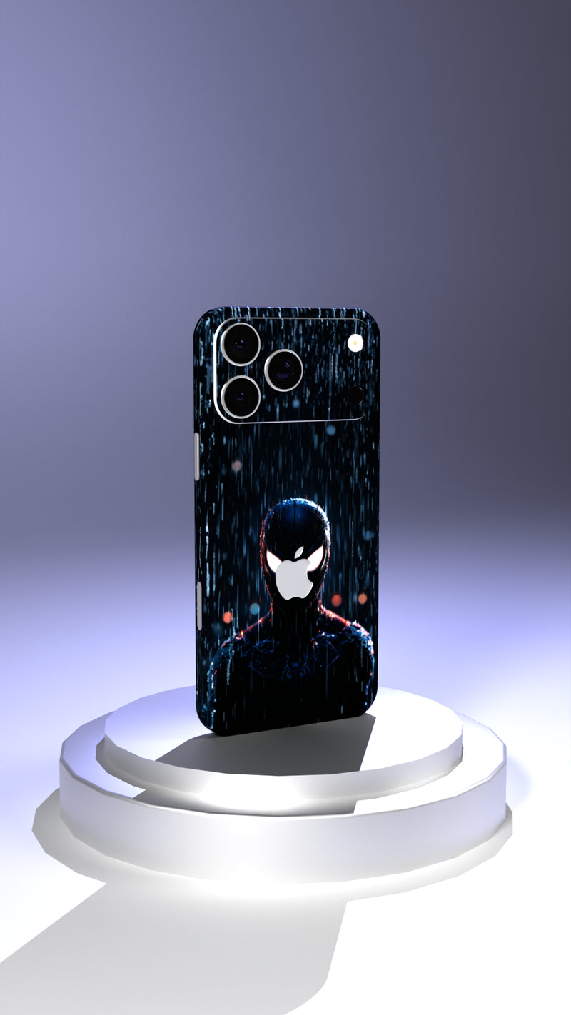 Midnight Spider Rain Mobile Skin