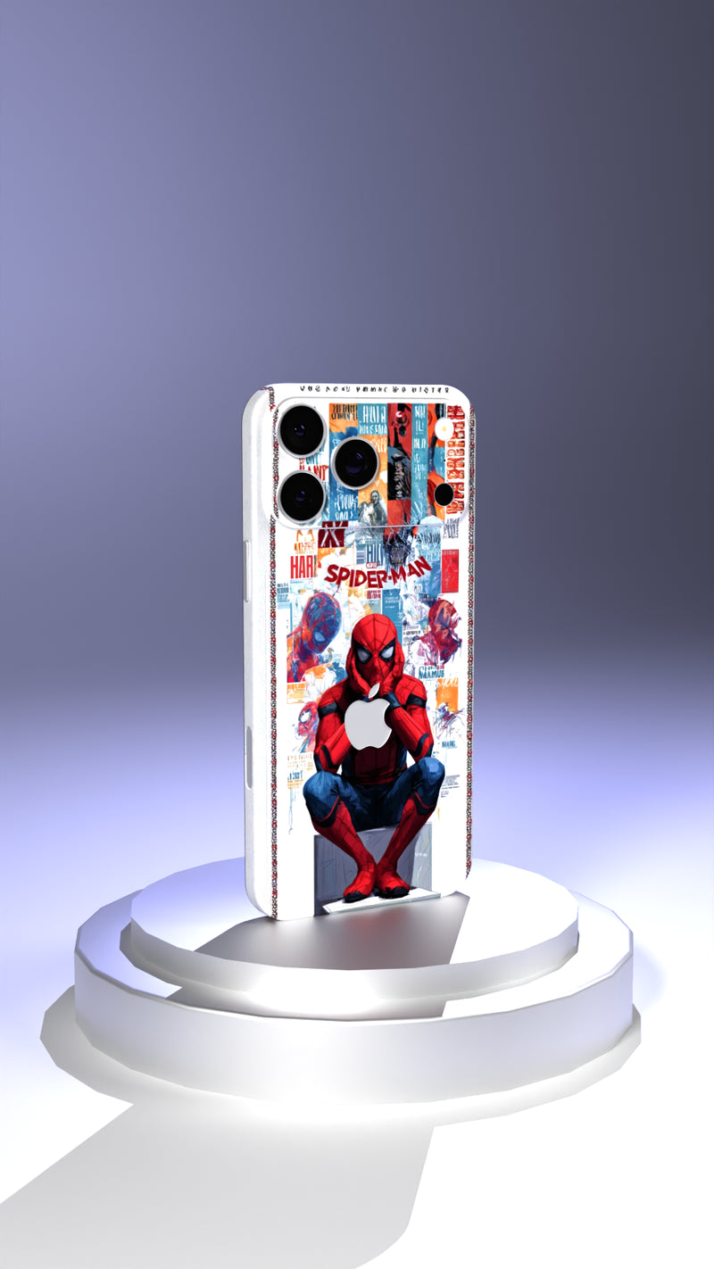 Spider-Man Comic collage Mobile Skin