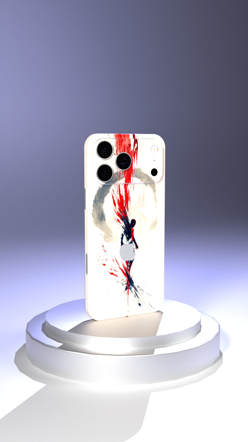Spider-Man Abstract Splash Mobile Skin