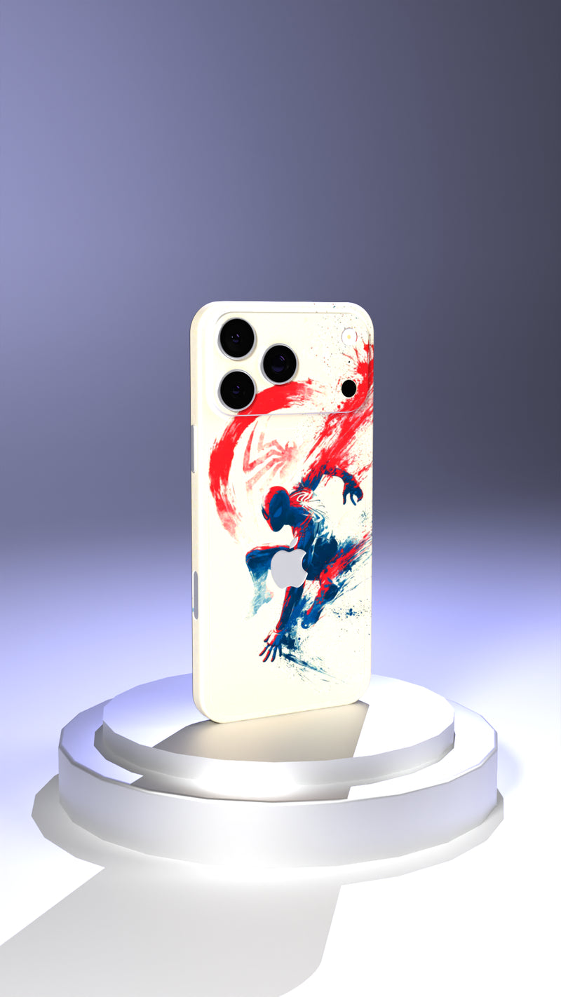 Spider-Man Ink Splatter Mobile Skin