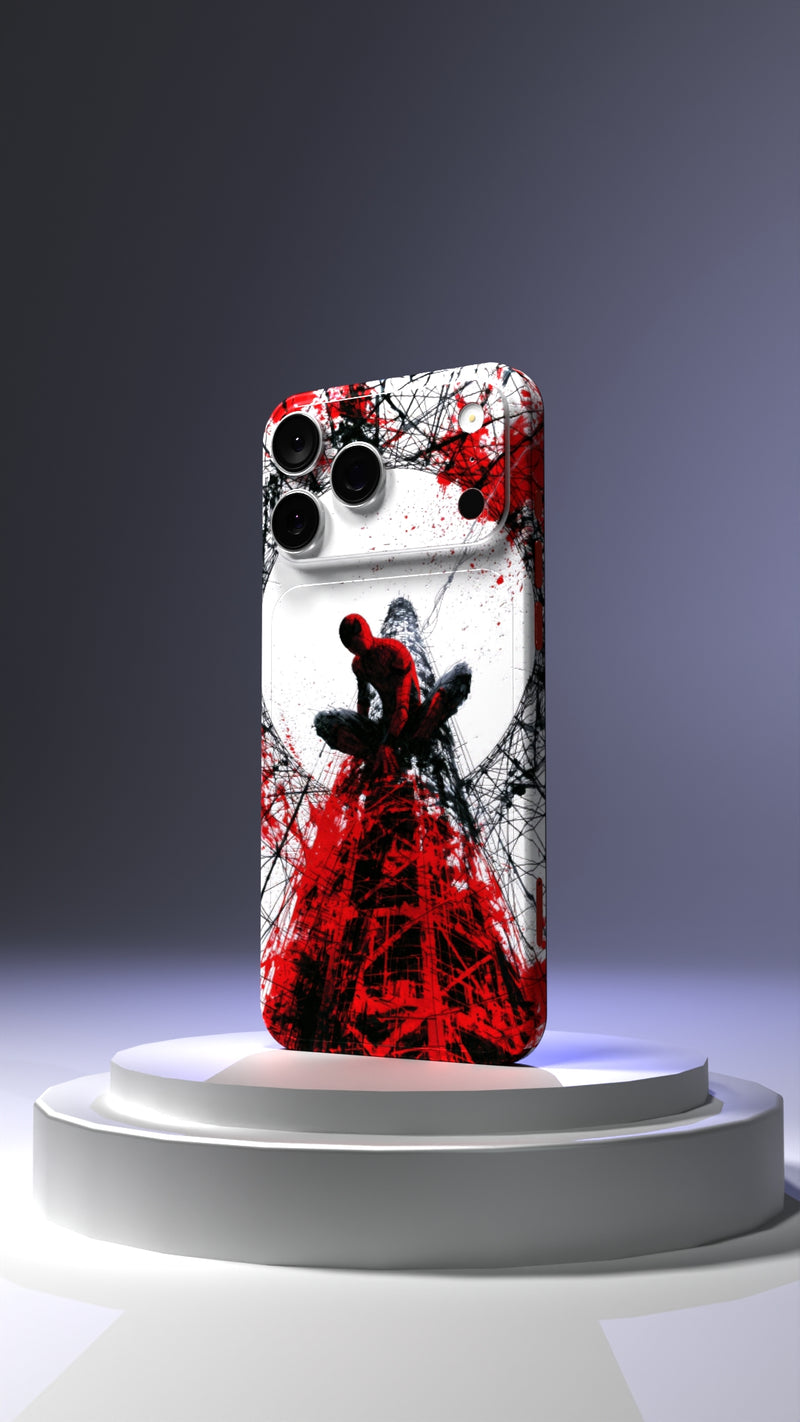 Spider-Man Red Slash Mobile Skin