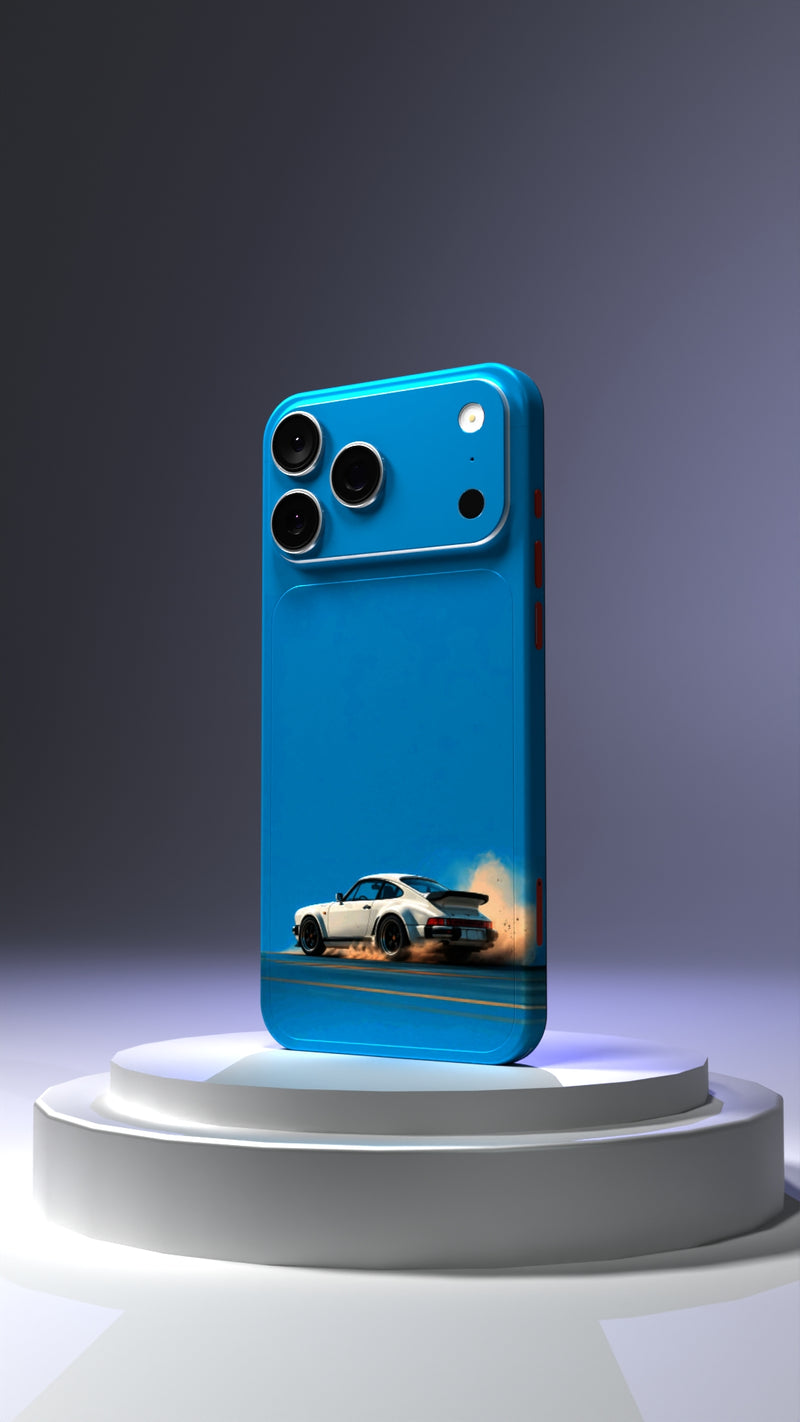 Porsche GT3 RS Blue Racing Edition Mobile Skin