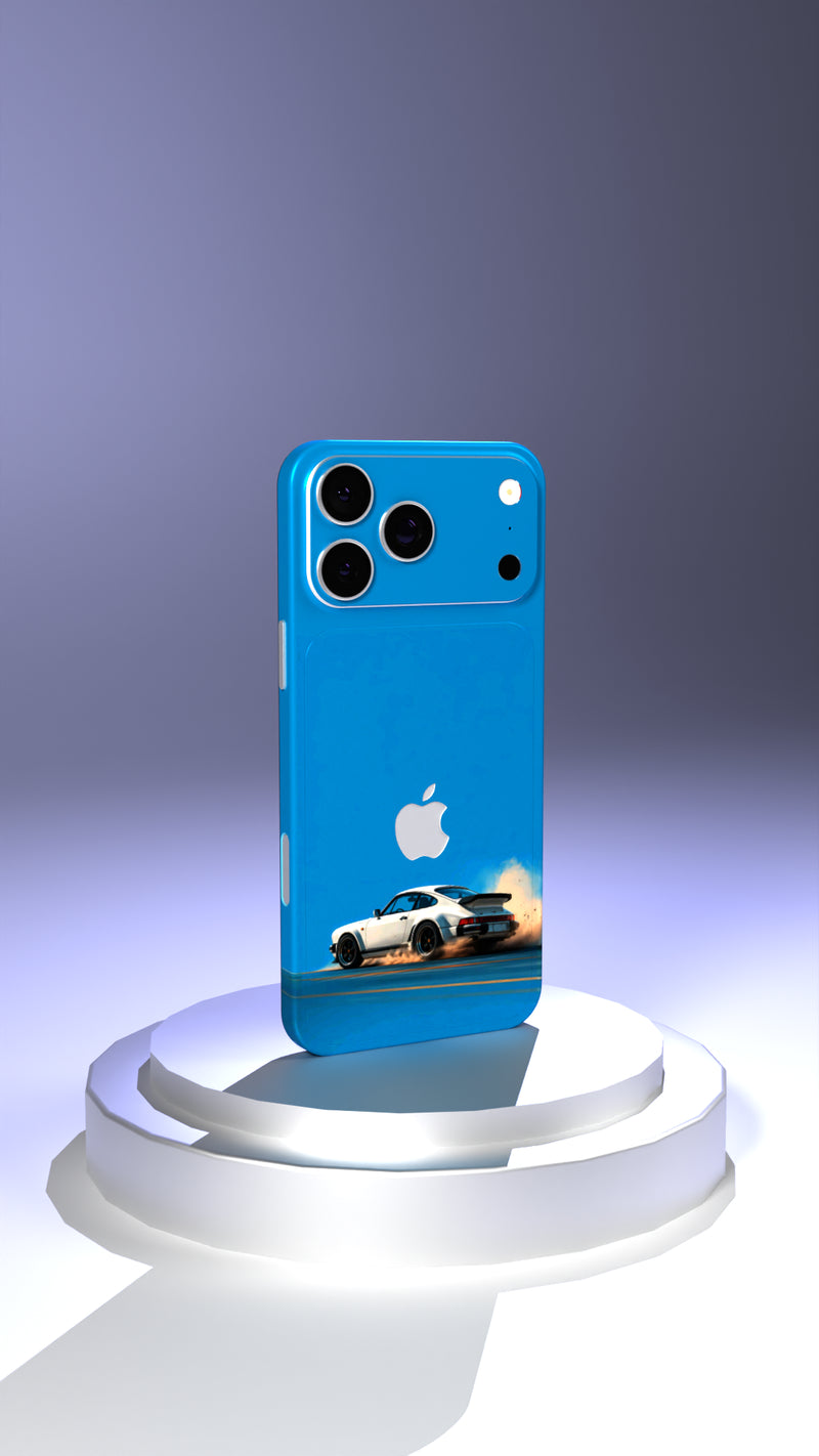 Porsche GT3 RS Blue Racing Edition Mobile Skin