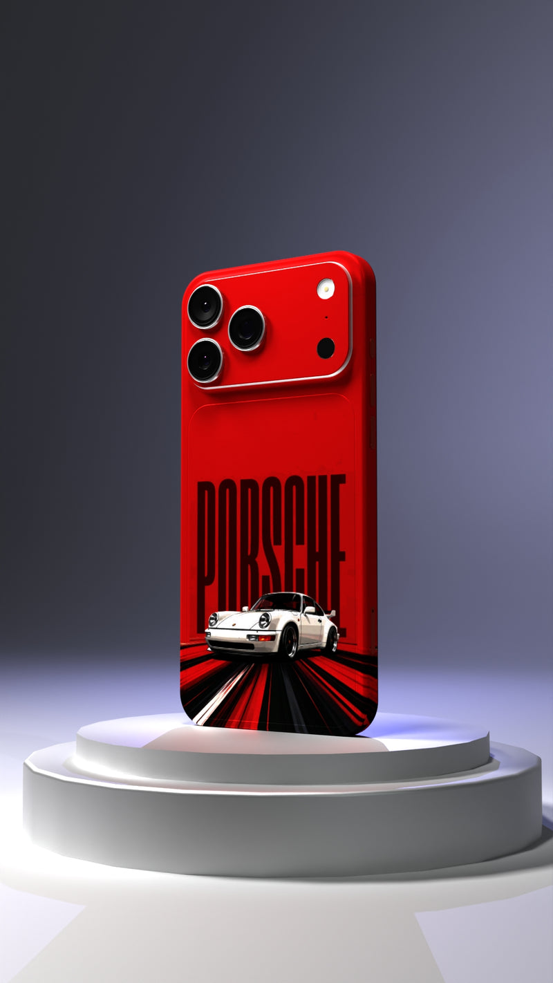 Porsche Redline Art Mobile Skin
