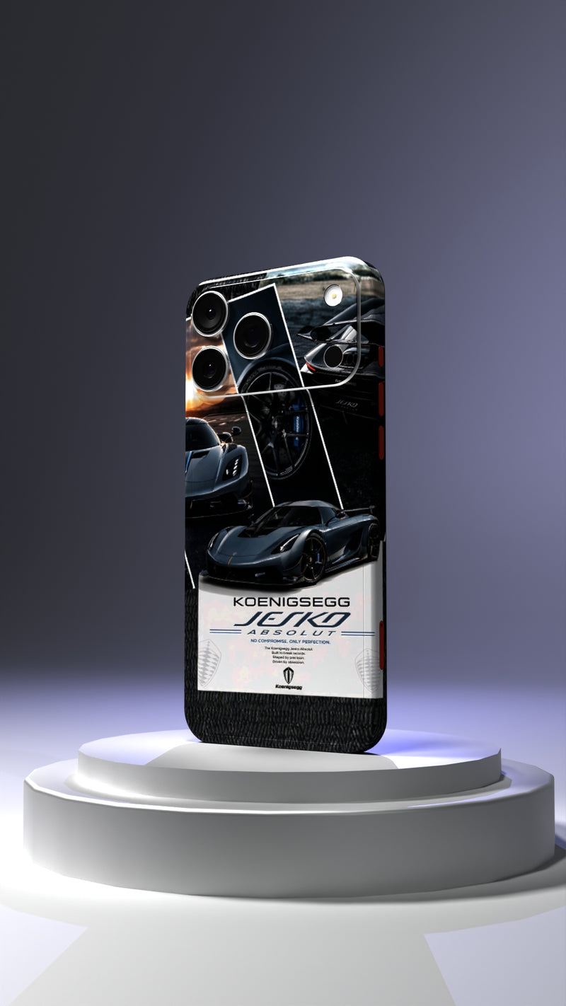 Koenigsegg Jesko Absolut hypercar-themed Mobile Skin