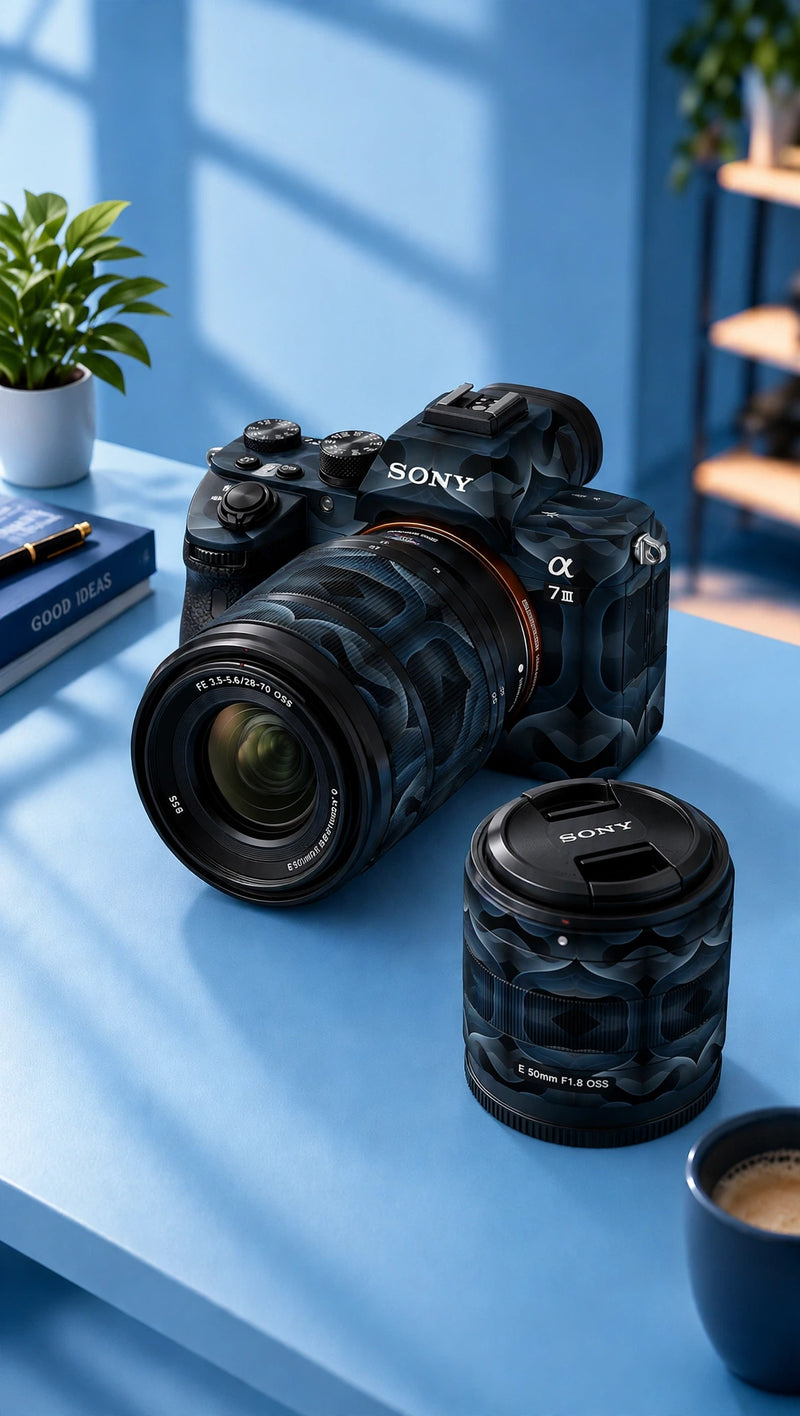 Camera Skin Blue&Black
