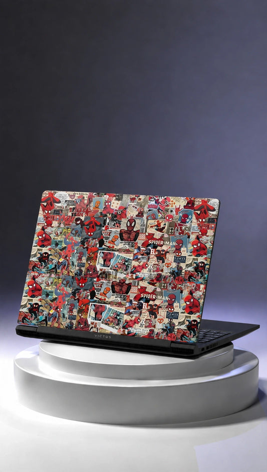 Laptop spiderman skin