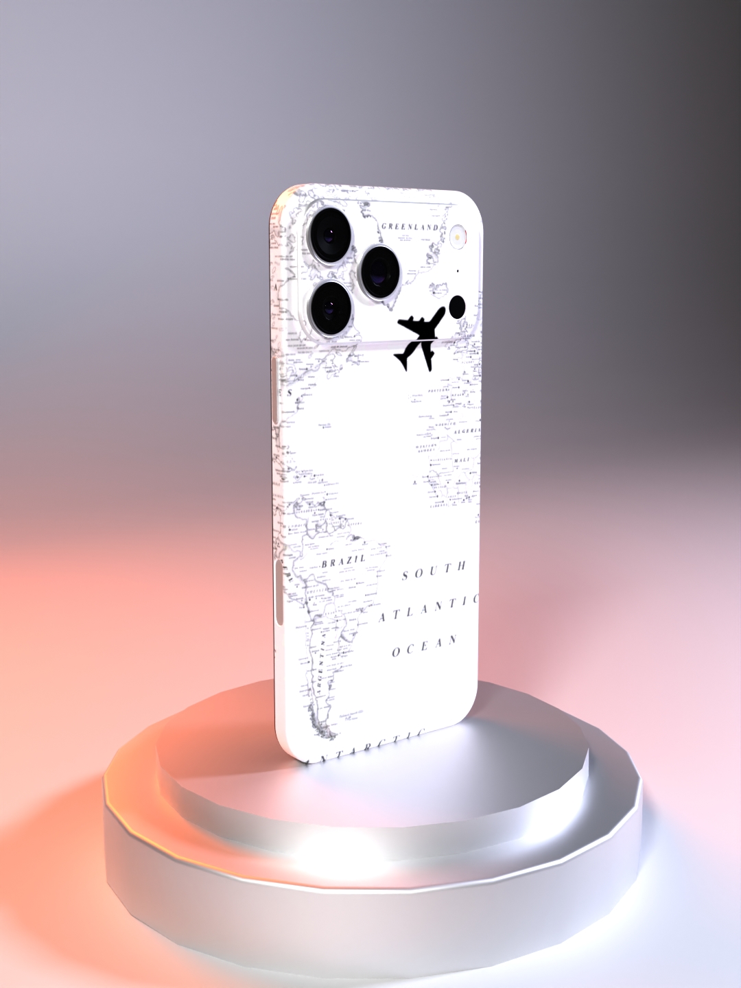 World Map Mobile Skin